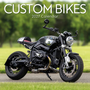 2027 Square Wall Calendar - Custom Bikes