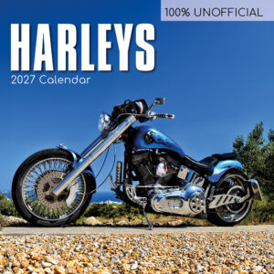 2027 Square Wall Calendar - Harleys