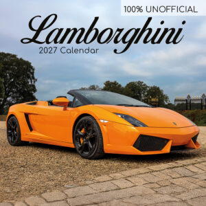 2027 Square Wall Calendar - Lamborghini