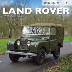 2027 Square Wall Calendar - Land Rover