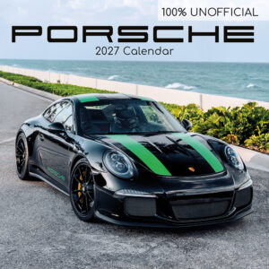 2027 Square Wall Calendar - Porsche