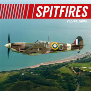 2027 Square Wall Calendar - Spitfires