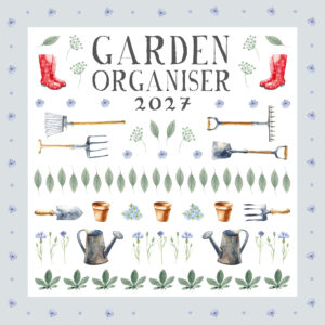 2027 Square Wall Calendar - Garden Organiser