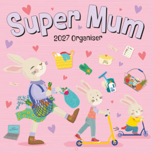 2027 Square Wall Calendar - Super Mum