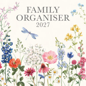 2027 Square Wall Calendar - Family Organiser - Wild Harmony