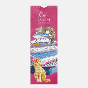 2027 Slimline Calendar - Cat Lovers
