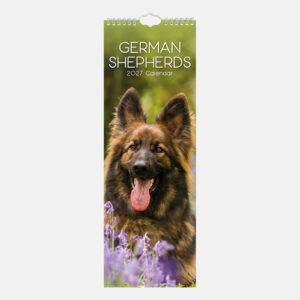 2027 Slimline Calendar - German Shepherds