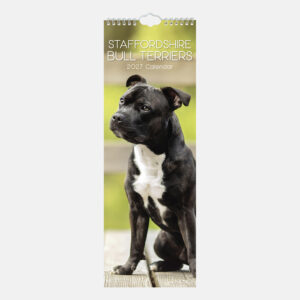 2027 Slimline Calendar - Staffordshire Bull Terriers