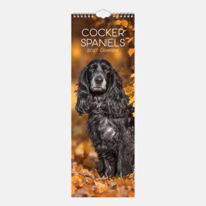 2027 Slimline Calendar - Cocker Spaniels