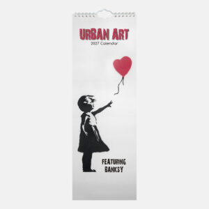 2027 Slimline Calendar - Urban Art (Banksy)