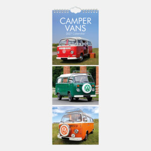 2027 Slimline Calendar - Camper Vans