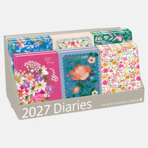 2027 A5 Diary CDU - Pre-filled (18) - Week to view  - 2027 A5 Diary CDU - Floral