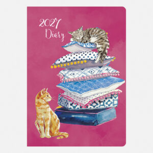 2027 A5 Diary - Week to view - Cat Lovers