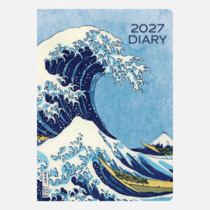 2027 A5 Diary - Week to view - Hokusai