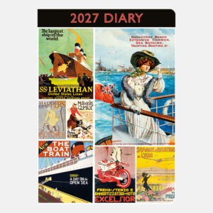 2027 A5 Diary - Week to view - Vintage Transport