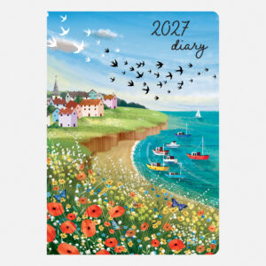 2027 A5 Diary - Week to view - Seaside