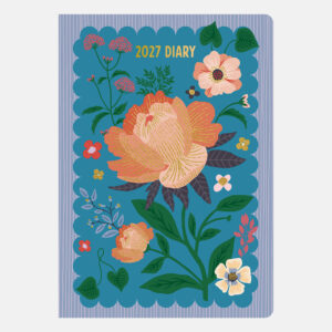2027 A5 Diary - Week to view - Vintage