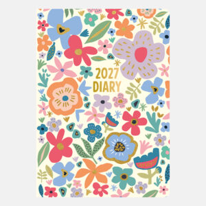 2027 A5 Diary - Week to view - Summer Haze