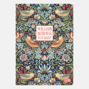 2027 A5 Diary - Week to view - Strawberry Thief