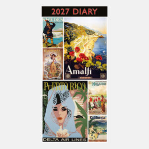 2027 Pocket Diary - Vintage Travel