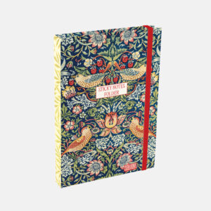 Sticky Notes Folder - William Morris - Strawberry Thief