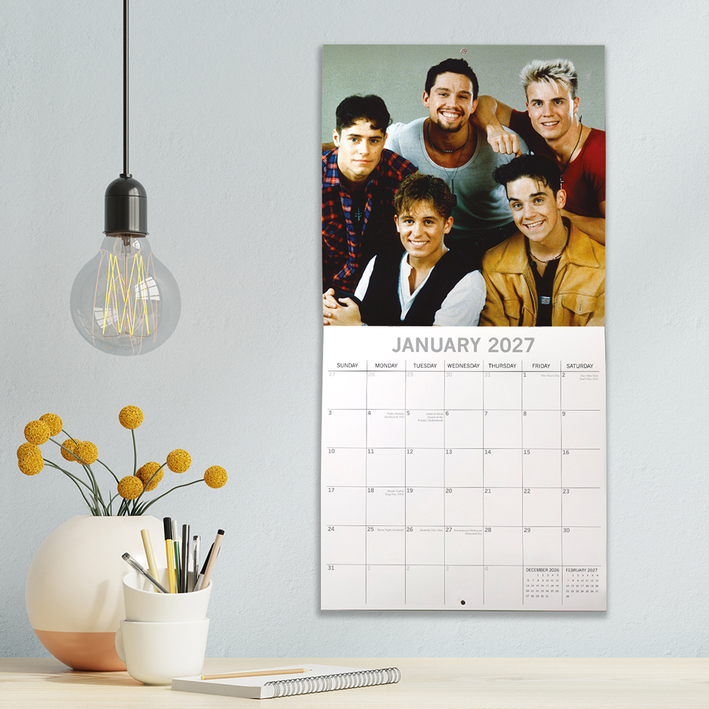 2027 Square Wall Calendar - Best of the 90's - Image 4