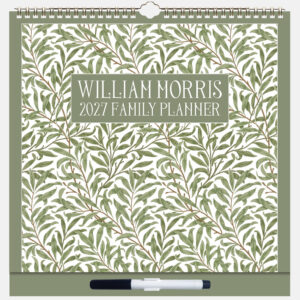 2027 William Morris Weekly Family Planner