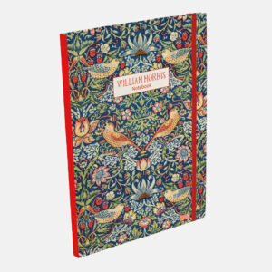 A4 Notebook - William Morris - Strawberry Thief