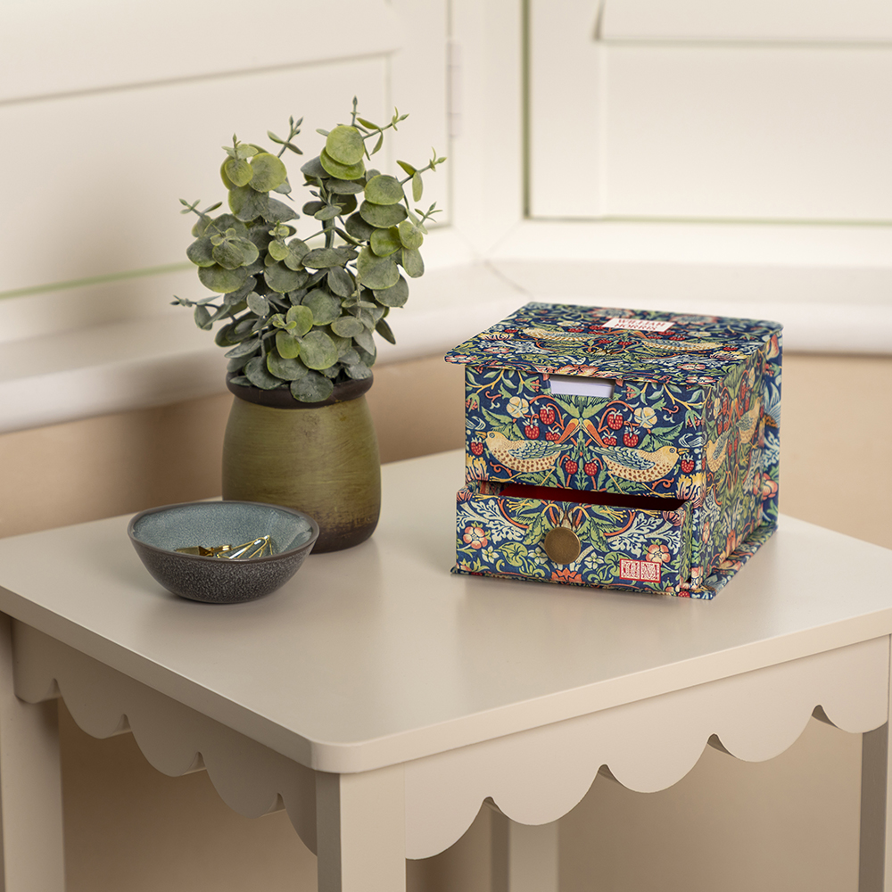 Memo Cube - William Morris - Strawberry Thief - Image 2